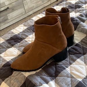 Treasure and bond suede booties